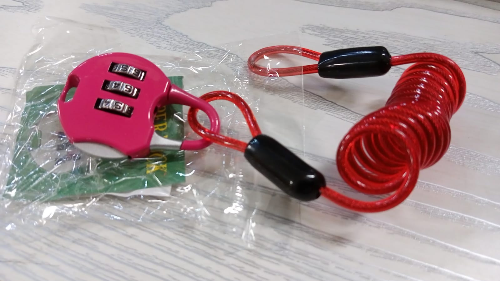 Variety of small combination locks with colorful options Variety of small combination locks with colorful options